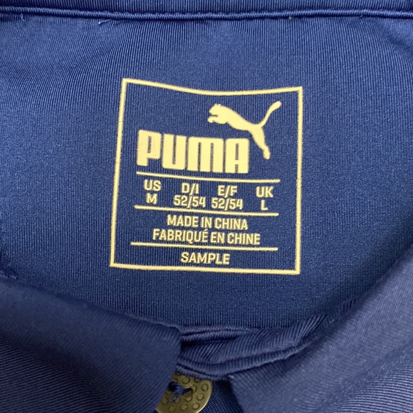 Puma - Size M Dry Cell Golf Polo Shirt - Picture 6 of 8